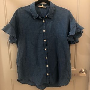 Madewell | Central Button Down Chambray